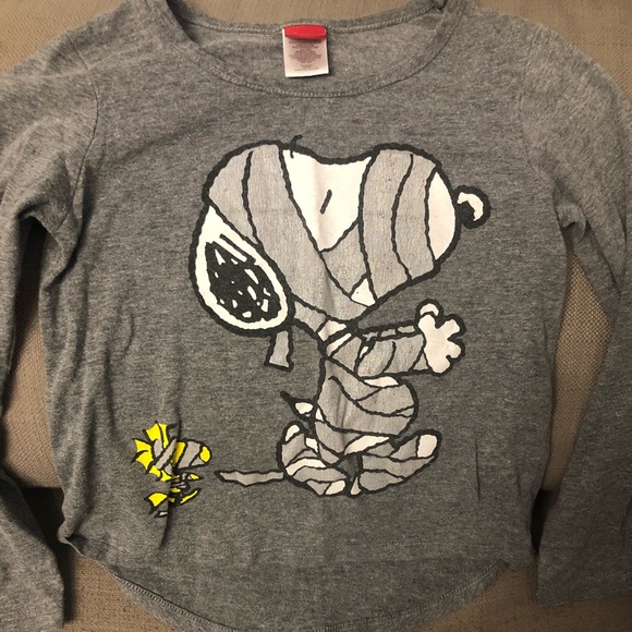 Great Halloween Peanuts girls size 6x long sleeve shirt - Picture 1 of 3